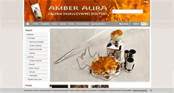 Desktop Screenshot of amberaura.pl
